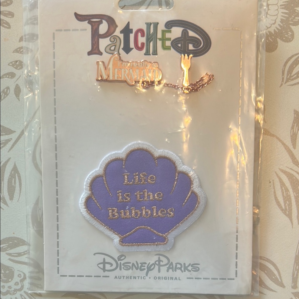 Disney Parks Little Mermaid Patch